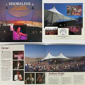 Shoreline Amphitheatre The Cadillac of Brochure 80s Mt. View NorCal Concert - Picture 1 of 6