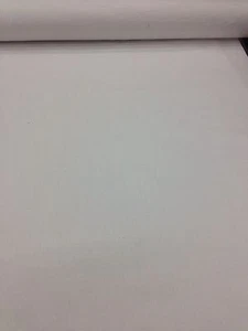 Lenzuolo bianco tinta unita tessuto cotone 94" 240 cm extra largo biancheria da letto artigianale - Foto 1 di 1