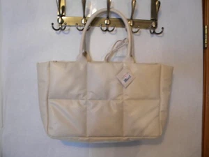 Ulta Beauty Cream Colored Tote Bag New w tags - Picture 1 of 6
