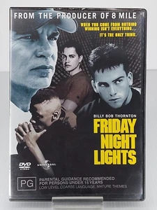 Friday Night Lights Billy Bob Thornton DVD Derek Luke Jay Hernandez - Picture 1 of 2