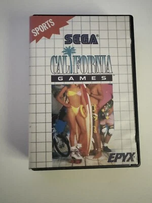 Sega Master System Game: California Games With Manual - Image 1 of 2