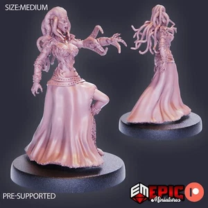 6K Resin 32mm Epic Miniatures Mind Domina Attacking for D&D, Role-Play - Picture 1 of 1