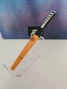 Montblanc Carrera Kolbenfüller Nr. 522 "F" Füllhalter schwarz-gelb extrem selten - Bild 1 von 7