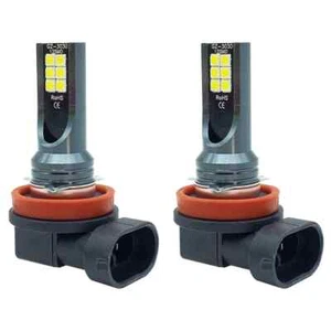 2 X H8 H11 lampadine a LED per fendinebbia ecc 12000 LM 12V 24V 6000K - Imagen 1 de 5