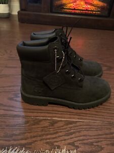 timberland 6 inch boot black size 5.5