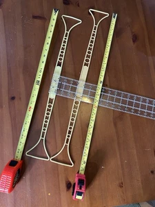 TUPPERWARE Harvest Gold Cake Pie Carrier Straps Replcmt 1258-5 Handle Two 624-1 - Picture 1 of 10