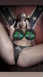 The Queens Of Dixie #2 “REBEL STRAIGHT SHOOTER” de Jay Ferguson *TOPLESS* - Imagen 1 de 1