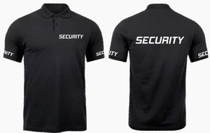 Security Polo T-Shirt Herren Uniform Workwear Security Event Kurzarm XS -XXXL - Bild 1 von 1