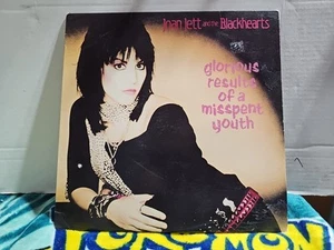 JOAN JETT Glorious Results Of A Misspent Youth LP Vinyl Record Album MCA-5476 - Imagen 1 de 21