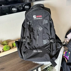 GEIGERRIG RIG 1600 Rucksack Trinkrucksack schwarz Tactical Wandern Nylon gepolstert Pack - Bild 1 von 5