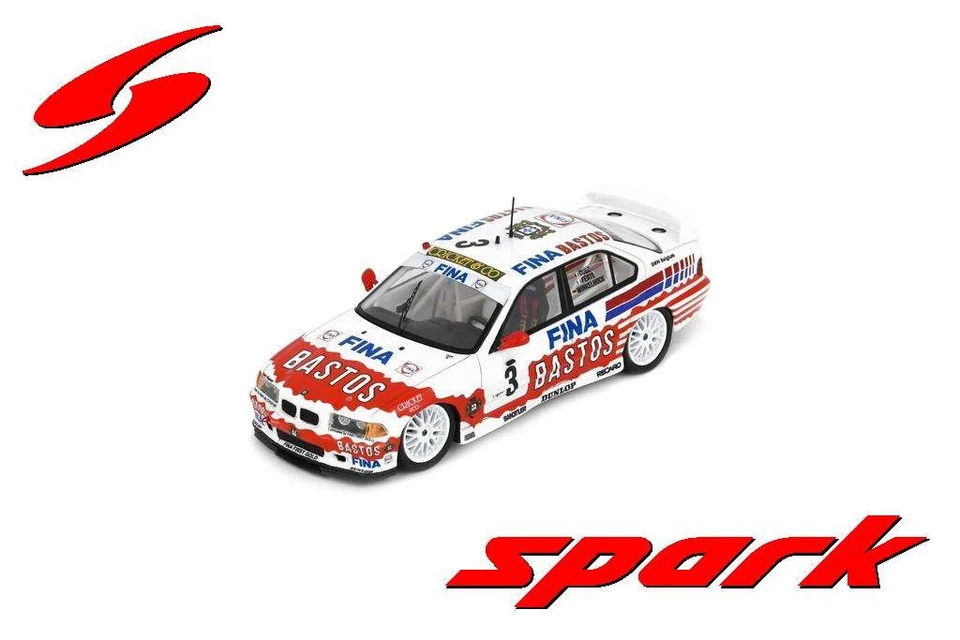 Spark SB675 1/43 BMW 318I #3 2Nd 24H Spa 1994 M. Duez - J. Winkelhock - A. Ferte