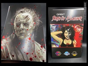 MICHAEL MYERS SPOT FOIL | ORBIT: BIRTH OF SLASHER | LIMITED TO 100 | FREE SHIP - Bild 1 von 10