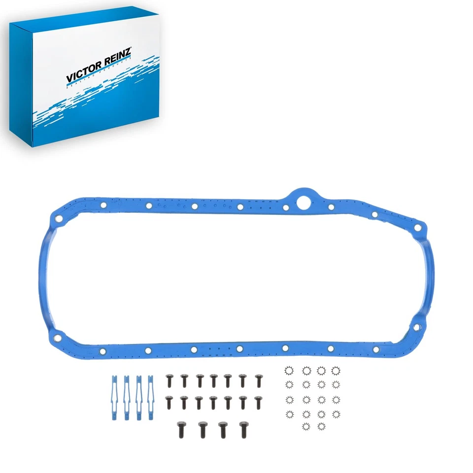 Victor Reinz Engine Oil Pan Gasket Set For 1966-1974 Chevrolet Caprice - Image 1 of 1