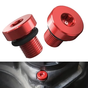 For BMW 11537793373 17111712788 Aluminum Coolant Thermostat Housing Bleed Screws - Picture 1 of 12