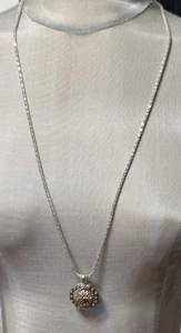 Collar y colgante de plata esterlina ELYSE RYAN 32" - Imagen 1 de 10