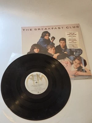 The Breakfast Club Various Shrink OMP Soundtrack Shrink Hype Sticker LP 1985 VG - Image 1 of 4