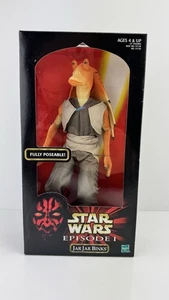 Star Wars Episode 1 Jar Jar Binks 12" poseable Figure Sealed In Box 1998 Hasbro - Bild 1 von 6