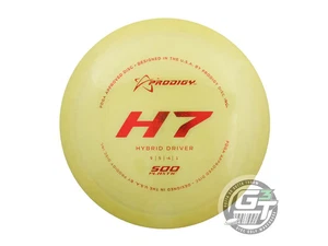Disco de golf híbrido Prodigy Discs 500 H7 174 g amarillo rojo estrella lámina - Imagen 1 de 2