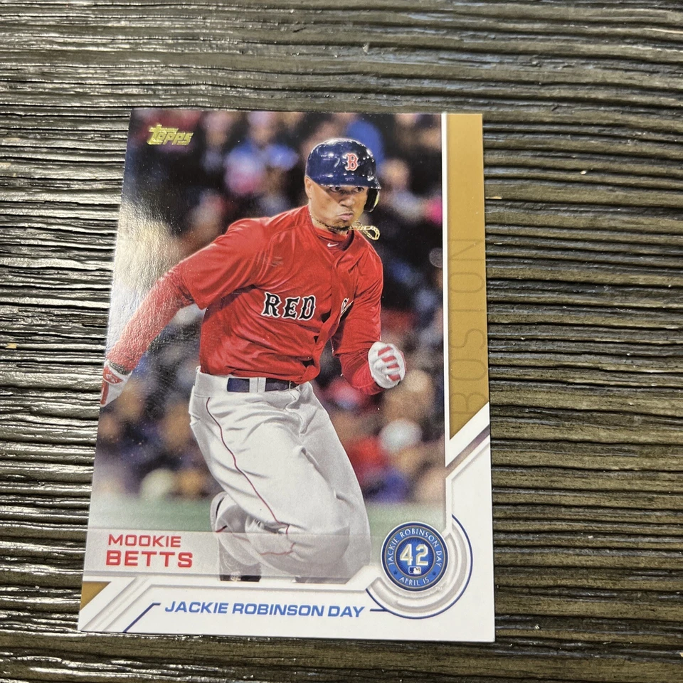2017 Topps Baseball Series 1 Jackie Robinson Day Mookie Betts  #JRD-3 Red Sox - Image 1 of 1