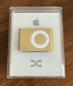 Apple iPod Shuffle 2nd Generation Gold (1 GB) New/Factory Sealed Model A1204 - Picture 1 of 7