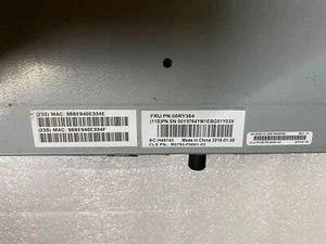  IBM 00Y5860 00RY384 00Y5764 V5000 2078-12C/24C Controller Module W/ Battery - Picture 1 of 4