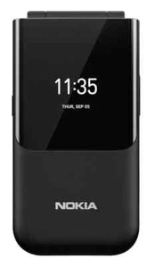 Nokia 2720 Flip TA-1170 DS negro con Camara - Zdjęcie 1 z 2