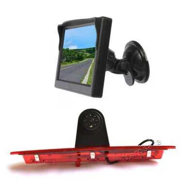 Reverse Camera & Suction Cup Rear View Monitor for Ford Transit Van 150/250/350 - Image 1 of 4