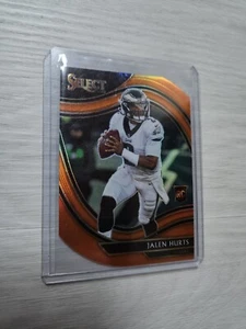 Jalen Hurts Select RC Orange Field Level 2020 Philadelphia Eagles NFL ! - Bild 1 von 2