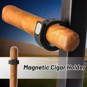 Cigar Holder Stand Rest Magnetic Golf Cart No-Pinch Design NEW ZHV - Picture 1 of 11