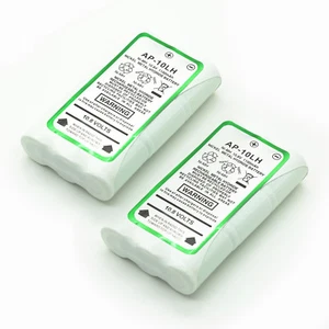 2x 10.8V 1100mAh NiMh Batería para Motorola HNN9027 Radio P10 P50 Estándar - Imagen 1 de 6