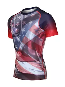 The U.S.A. Camicia a compressione Glory - Foto 1 di 19