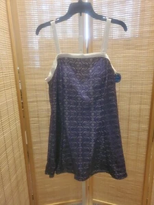 Swimsuits For All Swimdress Womens Size 16 Purple  Adjustable Straps Padded - Bild 1 von 12