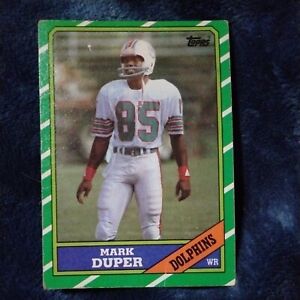 1986 Topps - C* on Copyright Line #48 Mark Duper
