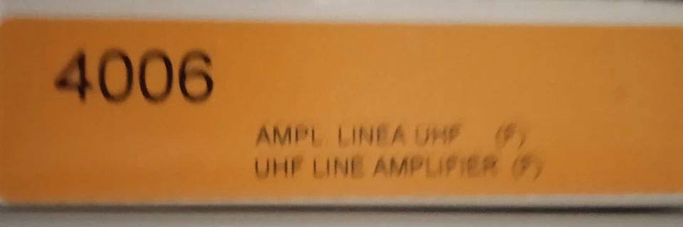 Amplificatore ad innesto Televes 4006 24V - Immagine 1 di 1