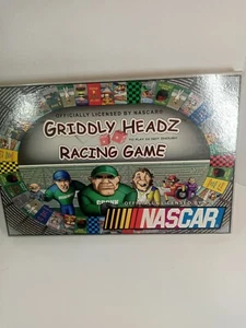 Juego de carreras Griddly Headz usado en excelente estado (2005) Nascar completo con instrucciones raro - Imagen 1 de 12