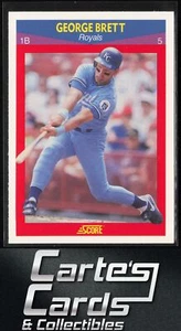 George Brett 1990 Score 100 Superstars #76 Kansas City Royals Hall of Fame - Picture 1 of 2
