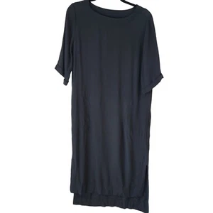 Holding Horses Anthropologie Deep Green Shift Dress Casual Western Petite XS - Picture 1 of 10