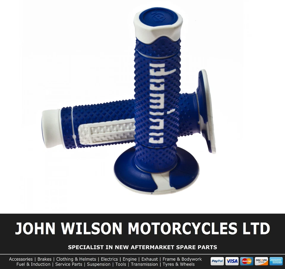 Empuñaduras de enduro todoterreno Yamaha WR 450 F 2003 - Blue Domino A260 2019 Foto 1 de 1