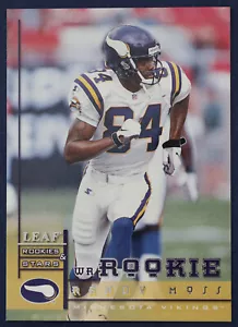 1998 Leaf Rookies and Stars #199 Randy Moss RC NMMT - Picture 1 of 2