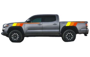 FOR Toyota Tundra Tacoma Trunk Decal Graphic Racing Stripe Side Door Car Sticker - Picture 1 of 11
