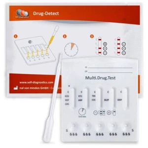 self-diagnostics Drogenschnelltest Multi 11 T - Nachweis von 11 Drogen in Urin - Bild 1 von 6
