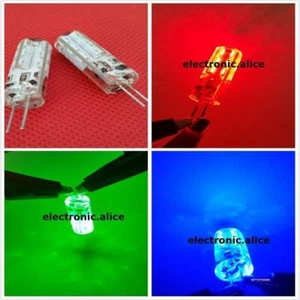 G4 2W 2 watt 24LED SMD 3014 LED Red Green Blue Light Bulb DC 12V - Picture 1 of 4