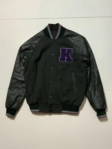 Kr3w Krew Herringbone Skateboarding Terry Kennedy Varsity Letterman Jacket Sz. S - Picture 1 of 10