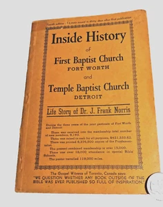 Inside History of First Baptist Church, Fort Worth and Temple Baptist Church - Picture 1 of 15