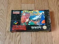 Ultra Rare Hyundai Nintendo Super Comboy Yoshi's Island Korean Version Game SNES