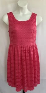 Ladies George pink sleeveless dress size L - Picture 1 of 9
