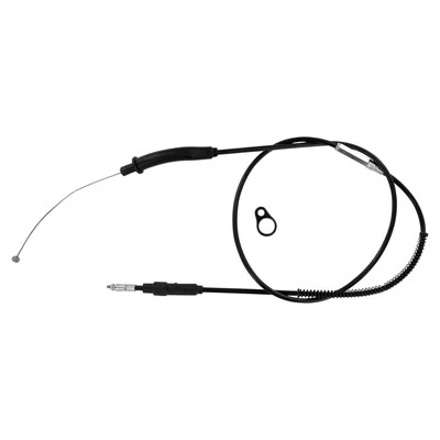 1981 Kawasaki KDX 250 Offroad Motion Pro cabo de aceleração de vinil preto - Imagem 1 de 2