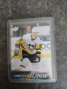 2022-23 Upper Deck Series 2 Young Guns Filip Hallander YG RC Card# 477 - Picture 1 of 2