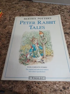 beatrix potter's peter rabbitt Tales First Published In 1989 Four Complete - Foto 1 di 6