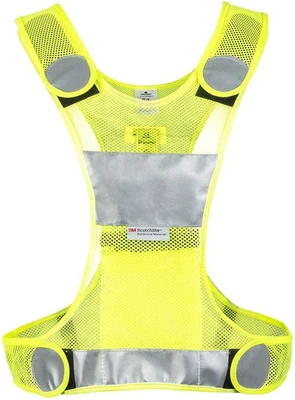 Salzmann Warnweste Fahrrad Reflektorweste Joggen Sicherheitsweste Laufen NEU